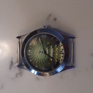 Christmas Themed Stainless Steel watch